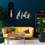 Wallity Yavuz Escultura de Pared de Metal Multicolor